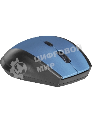 Мышь беспроводная Defender Accura MM-365 синий, 1600 dpi, радиоканал, USB, кнопки - 6