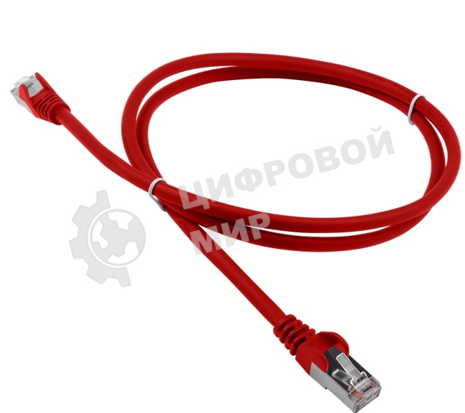 Патч-корд LANMASTER LSZH FTP cat.5e, 10 м, красный