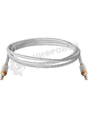 Кабель аудио Defender 3.5мм 1.2M Jack M- Jack M белый