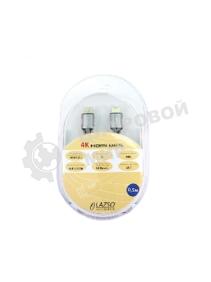 Кабель LAZSO WH-111-B HDMI (m)/HDMI (m) 0.5м.