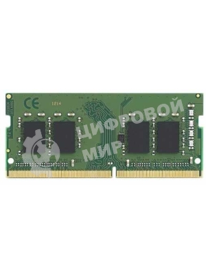 Оперативная память Kingston ValueRAM, DDR4, 16GB (1x16GB), 3200MHz, CL22, SO-DIMM