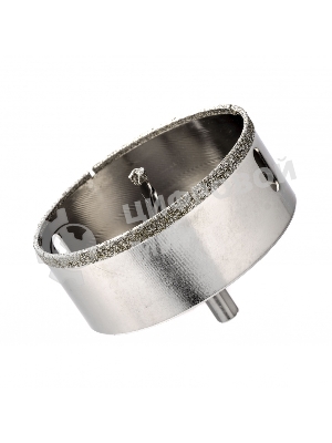 Сверло алмазное Matrix по керамограниту, 100 х 67 мм, 3-гранный хвостовик