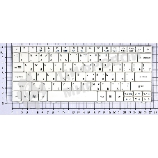 Клавиатура для ноутбука Acer Aspire One 751 1410 1810T Ferrari one белый