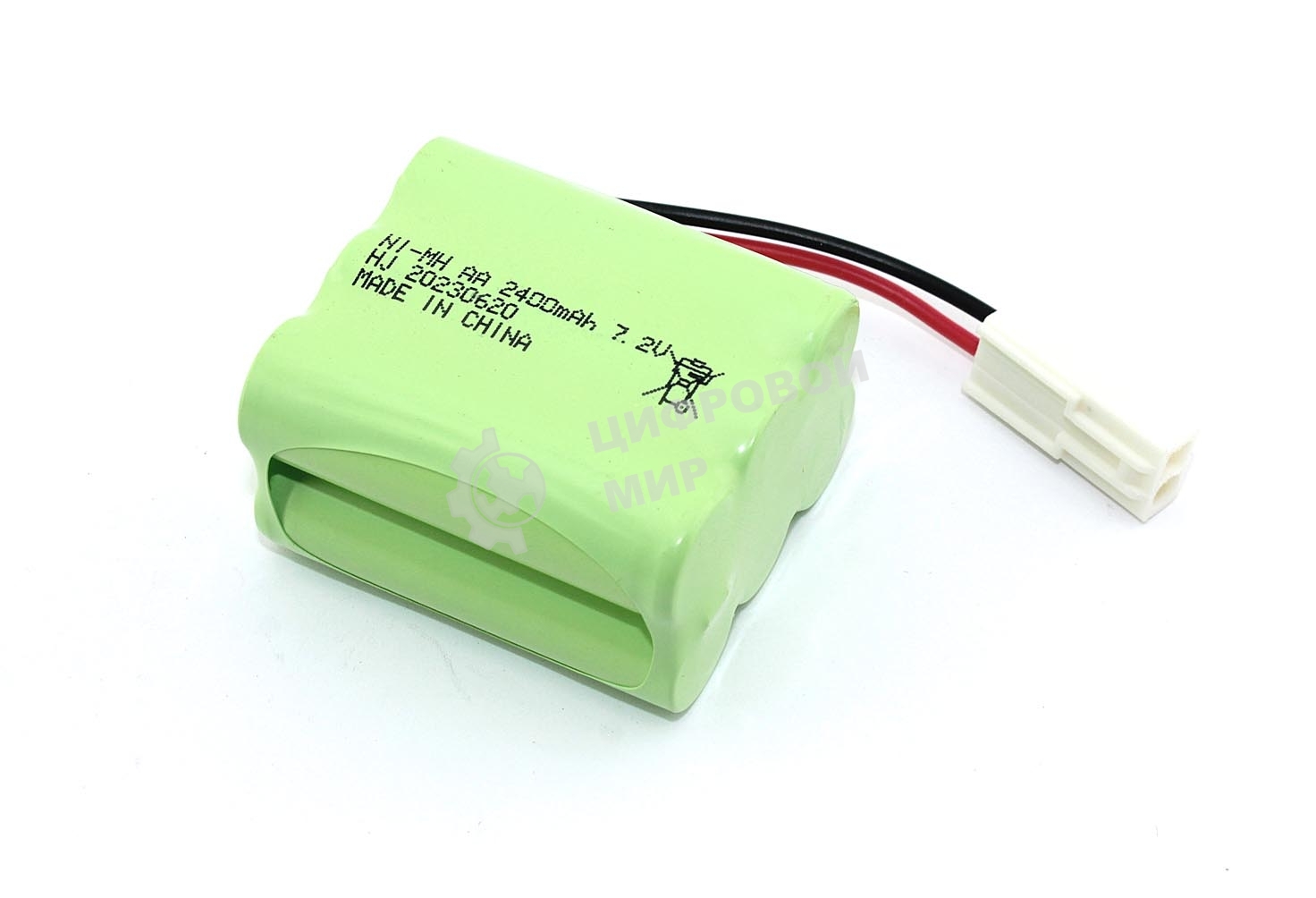 Аккумулятор Ni-Mh 7.2V 2400 mAh AA Row разъем EL-2P