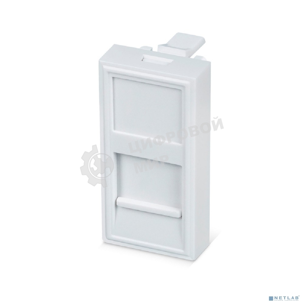 Вставка Rexant Mosaic 22,5x45, на 1 порт со шторкой