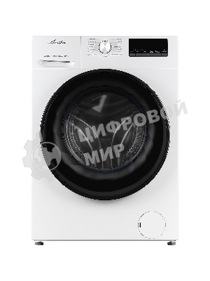 Стиральная машина с сушкой MONSHER MWDM 460 Blanc отдельностоящая, фронтальная, 15 программ, загрузка 8 кг, 1400 об/мин, кнопочное управление, инверторный двигатель, блокировка от детей, энергоэффективность В, белый