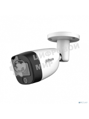 Камера видеонаблюдения аналоговая Dahua DH-HAC-HFW1200CMP-IL-A-0280B-S6 2.8-2.8мм HD-CVI HD-TVI цв. корп.:белый (DH-HAC-HFW1200CMP-IL-A-0280B)