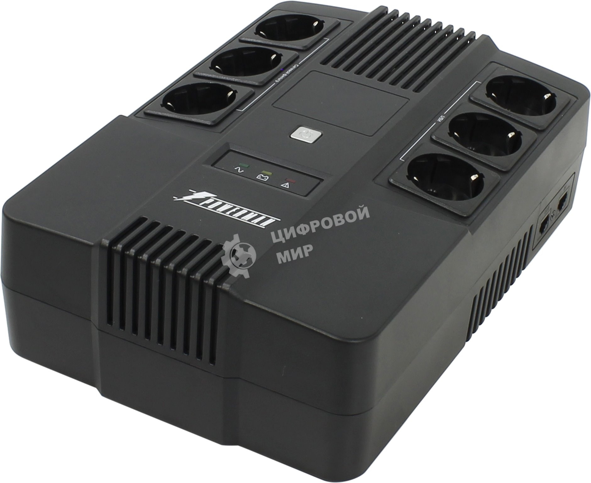 Источник бесперебойного питания Powerman BRICK 800 черный