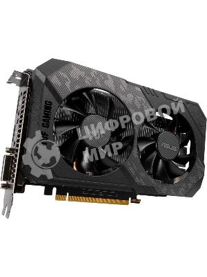 Видеокарта Asus TUF-GTX1650-O4GD6-P-V2-GAMING PCI-E NVIDIA GeForce GTX 1650 4096Mb 128 GDDR6 1635/12000 DVIx1 HDMIx1 DPx1 HDCP Ret