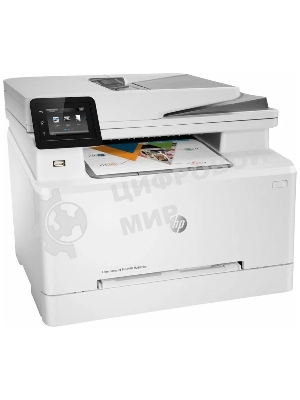 МФУ лазерное HP Color LaserJet Pro M283fdw (7KW75A), A4, цветной, печ. до 21 стр/мин., скан. до 26 стр/мин. (ч/б) 22 стр/мин. (цвет), 600 x 600 dpi (печать) 300x300dpi (скан), USB, RJ-45, Wi-Fi, Air Print, Mopria