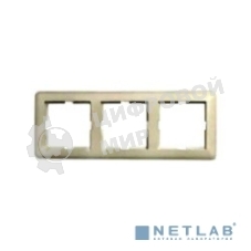 Рамка 3-м W59 сл. кость SchE KD-3-28 (КД-3-28)