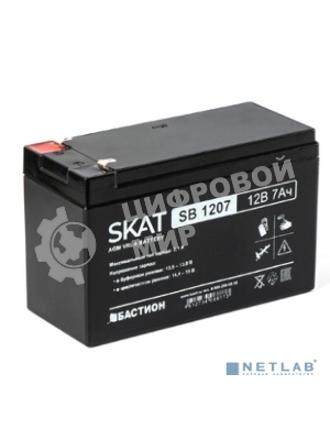 Батарея для ИБП SKAT SB 1207 (12V 7Ah)