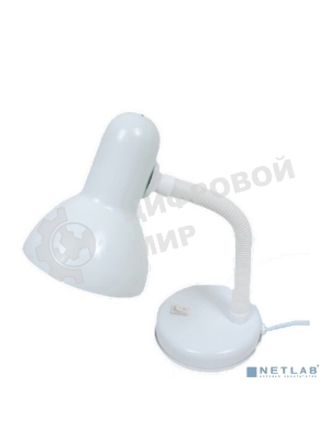 Camelion KD-301 С01 белый (Светильник настольный,230V 60W)