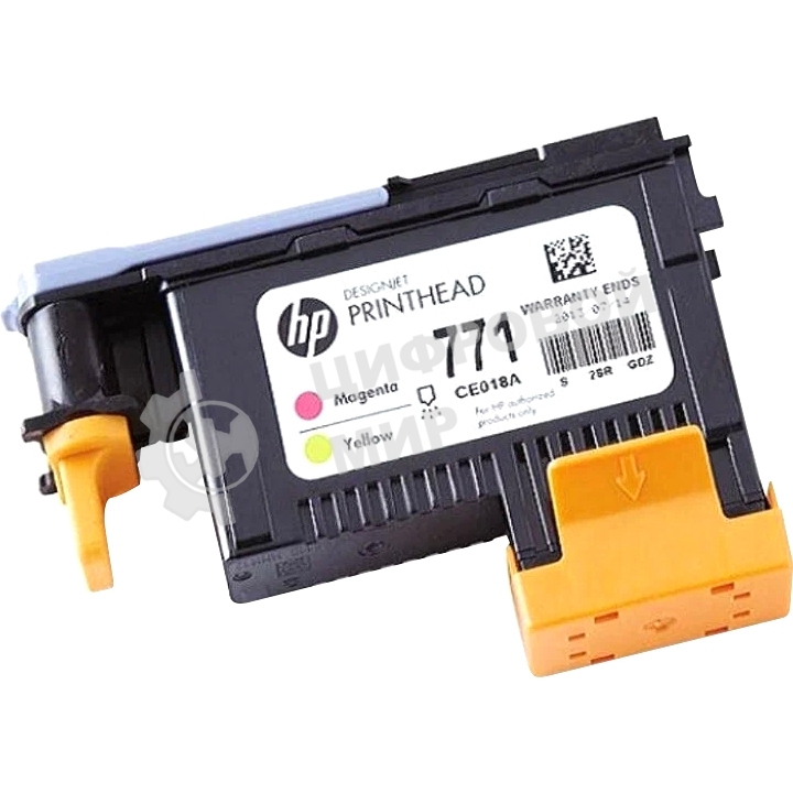 Картридж струйный HP CE018A пурпурный/желтый печатающая головка для HP DJ Z6200