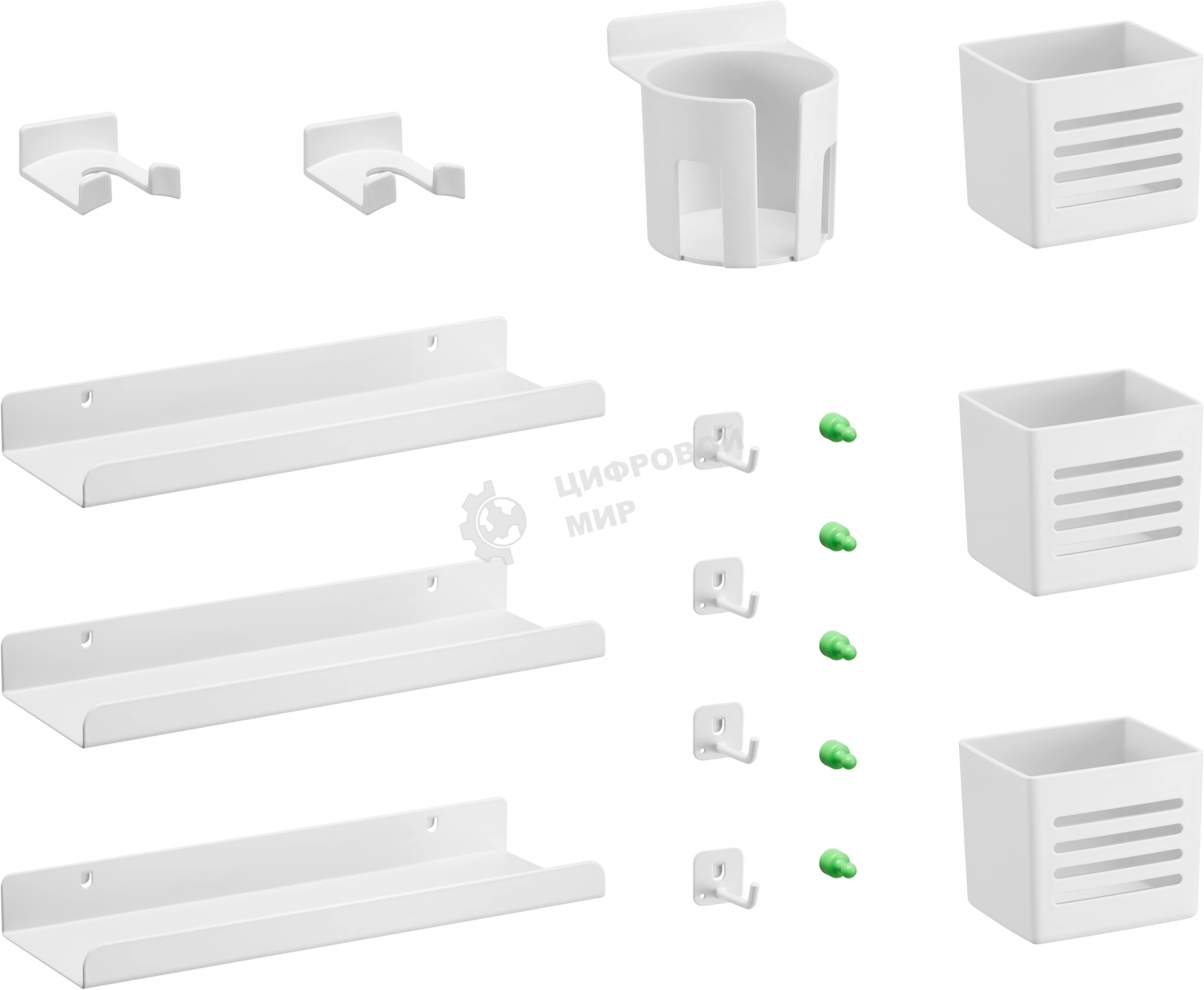 Лотки Cactus CS-PB-SET2 белый