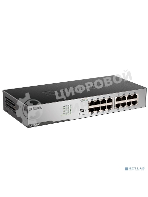 Коммутатор D-Link DGS-1016D DGS-1016D/J1A 16x1 Гбит/с неуправляемый