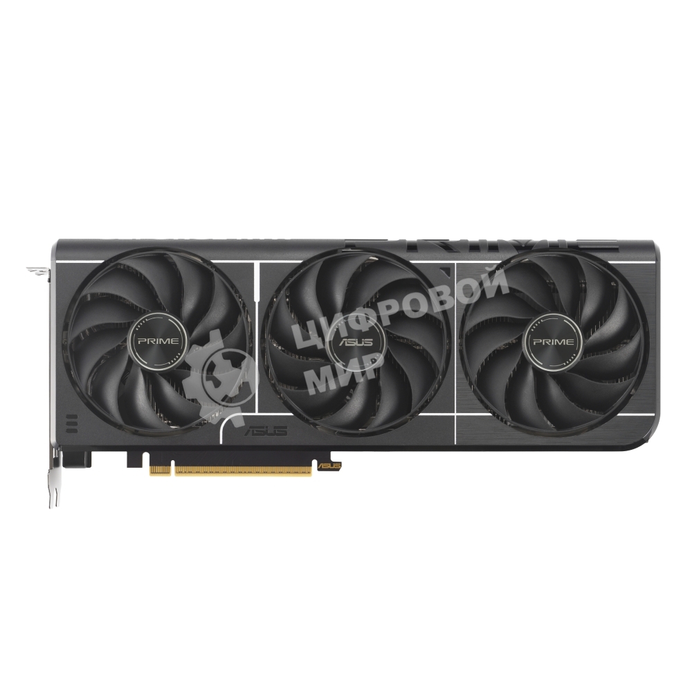 Видеокарта ASUS GeForce RTX 5060 Ti PRIME OC, NVIDIA RTX 5060 Ti, 16 ГБ GDDR7, 128 бит, PCI-e 5.0, 1xHDMI, 3xDP, 2647 МГц