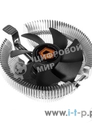 Кулер Cooler ID-Cooling ID-CPU-DK-01T серебристый 92мм алюминий 2200rpm 24db 3-pin 95W 52мм