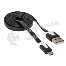 Кабель Defender USB08-03P USB2.0 AM-MicroBM, 1.0м
