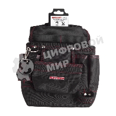 Сумка монтажника поясная с 7 отделениями Rexant RE-7