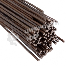 Проволока стальная в прутках Сибртех 400 мм/100 шт, вязальная, термообработанная 2,0 мм