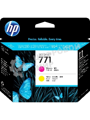 Картридж струйный HP CE018A пурпурный/желтый печатающая головка для HP DJ Z6200