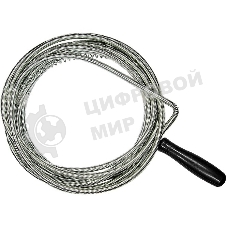 Трос для прочистки труб Сибртех, длина 3 м, диаметр 6 мм