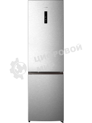 Холодильник Gorenje NRK620FAXL4 серый двухкамерный 238/86л морозилка снизу, No Frost