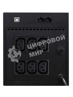 Источник бесперебойного питания Powercom Raptor RPT-1500AP 900Вт 1500ВА черный