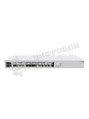 Маршрутизатор Mikrotik CCR2116-12G-4S+ Cloud Core Router 2116-12G-4S+ with Amazon Annapurna Labs Alpine v3 AL73400 CPU (16-cores, 2GHz per core), 16Gb RAM, 4xSFP+ cage, 13xGbit LAN, M.2 PCIe slot, RouterOS L6, 1U rackmount case, Dual PSU