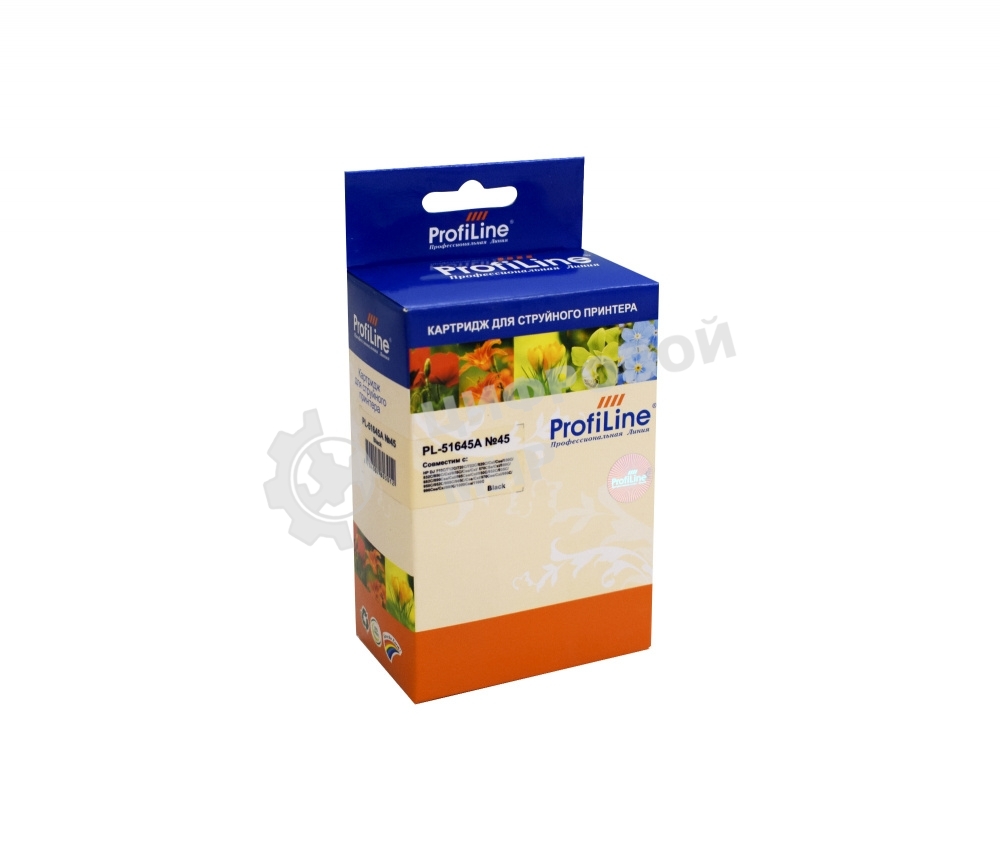 Картридж струйный ProfiLine PL-51645A №45 для принтеров HP DJ 710C/712C/720C/722C/820C/Cxi/Cse/830C/832C/850C/Cxi/855C/Cse/Cxi/870CSe/Cxi/880C/882C/890CSe/Cxi/895CSe/Cxi/930C/932C/935C/950C/952C/955C/960C/Cse/Cxi/970CSe/Cxi/980C/990CSe/Cxi/995C/1000CSe/1100C водн
