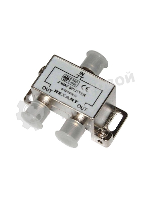 Делитель ТВ Rexant х 2 под F разъем 5-1000 МГц