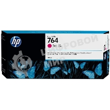 Картридж струйный HP 764 (C1Q14A) пурпурный для HP Designjet T3500 (300мл)