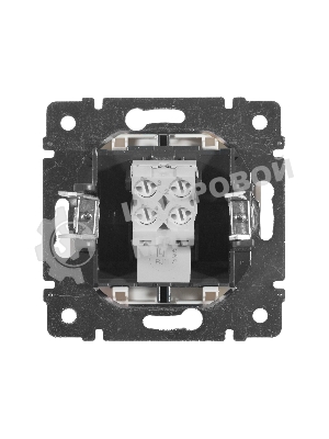 Розетка 1хRJ11, алюм. Valena Розетка 1хRJ11, алюм.