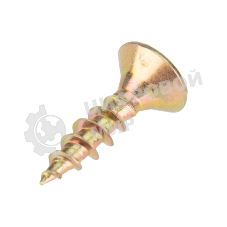 Саморез универсальный Kranz 4х16, желтый цинк, пакет (1000 шт/уп)