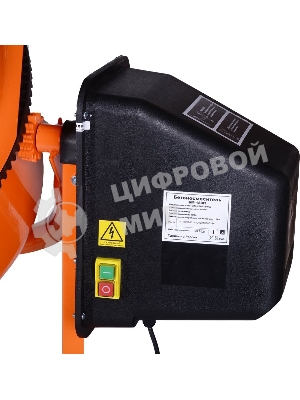 Бетономешалка Вихрь БМ-180П 800 Вт, 180 л, полиамидный венец, 32 об/мин