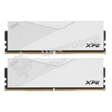 Оперативная память XPG Lancer, DDR5, 32GB (2x16GB), 6000MHz, CL30, DIMM, с радиаторами, белый