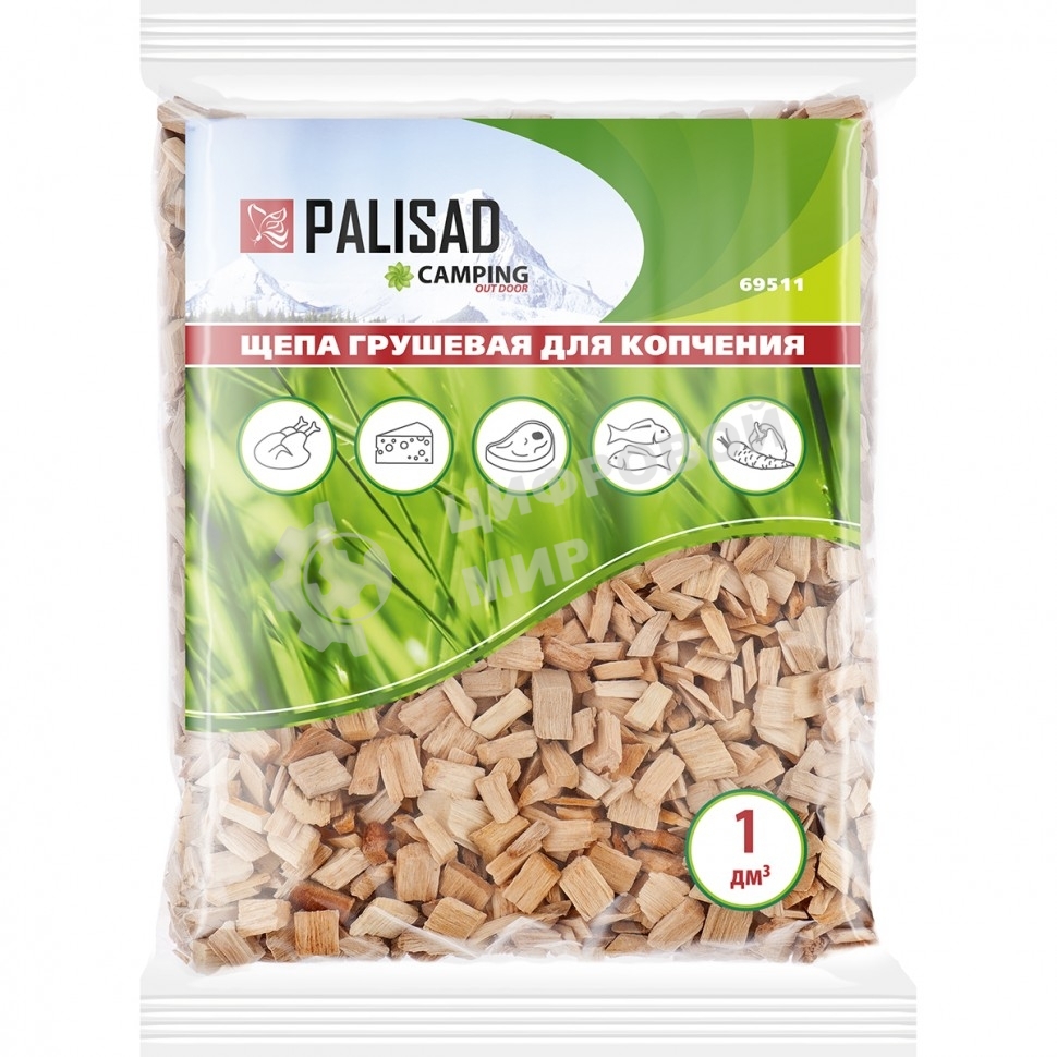 Щепа грушевая для копчения, Camping Palisad