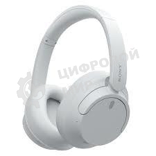 Беспроводные/проводные наушники Sony WH-CH720N белый, полноразмерные, Bluetooth + проводной, активное шумоподавление, до 35 ч