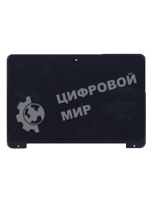 Модуль (матрица + тачскрин) для Asus TP200SA EeeBook E205SA черный с рамкой