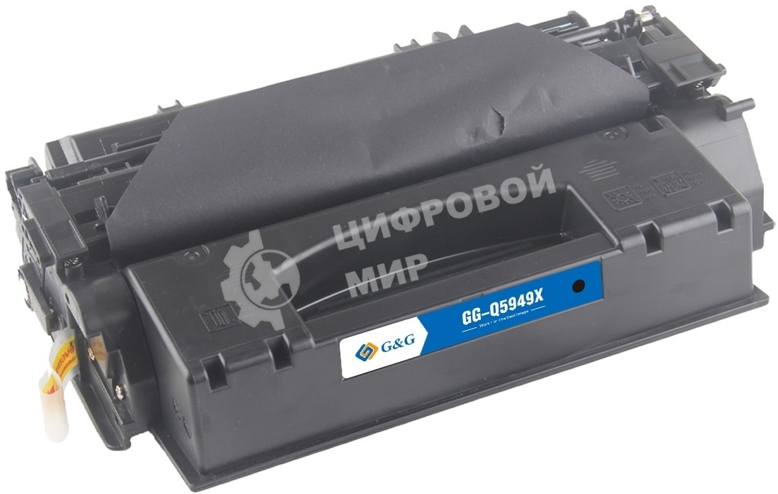 Картридж лазерный G&G GG-Q5949X черный (6000 стр.) для HP LJ 1160/1320/3390/3392