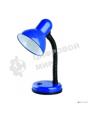 Camelion KD-301 С06 синий (Светильник настольный,230V 60W)