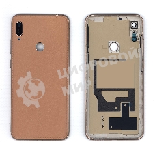 Задняя крышка для Huawei Y6 2019 коричневая