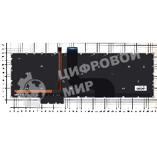 Клавиатура для ноутбука Acer Predator 17X GX-791 черная c подсветкой