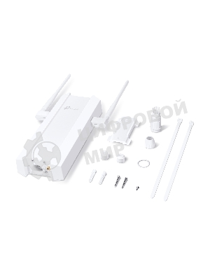 Двухдиапазонная точка доступа TP-Link EAP625-Outdoor HD, для улицы и помещений с поддержкой Wi-Fi 6 AX1800, 1 гиг. порт RJ45, 802.3af/at, Passive PoE (48 В, 0,5 А), IP67, 2 внешние антенны