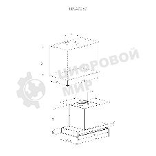Вытяжка встраиваемая Kuppersberg Inblade 60 X нержавеющая сталь, 60 см, 780 куб. м/ч, 56 дБ