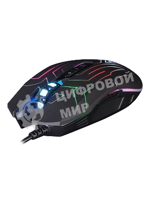 Мышь проводная A4Tech X77 черный, 2400 dpi, USB, кнопки - 8