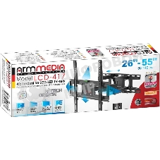 Кронштейн для телевизора Arm Media LCD-417 черный 26