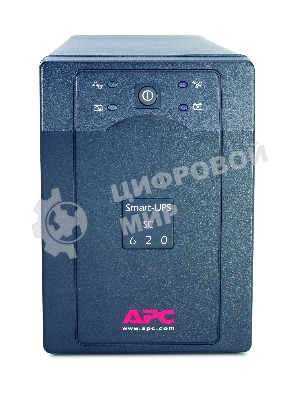 Источник бесперебойного питания APC Smart-UPS SC SC620I 390Вт 620ВА черный