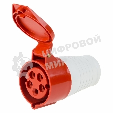 Розетка Rexant 215 переносная 3Р+РЕ+N 16А 380В IP44